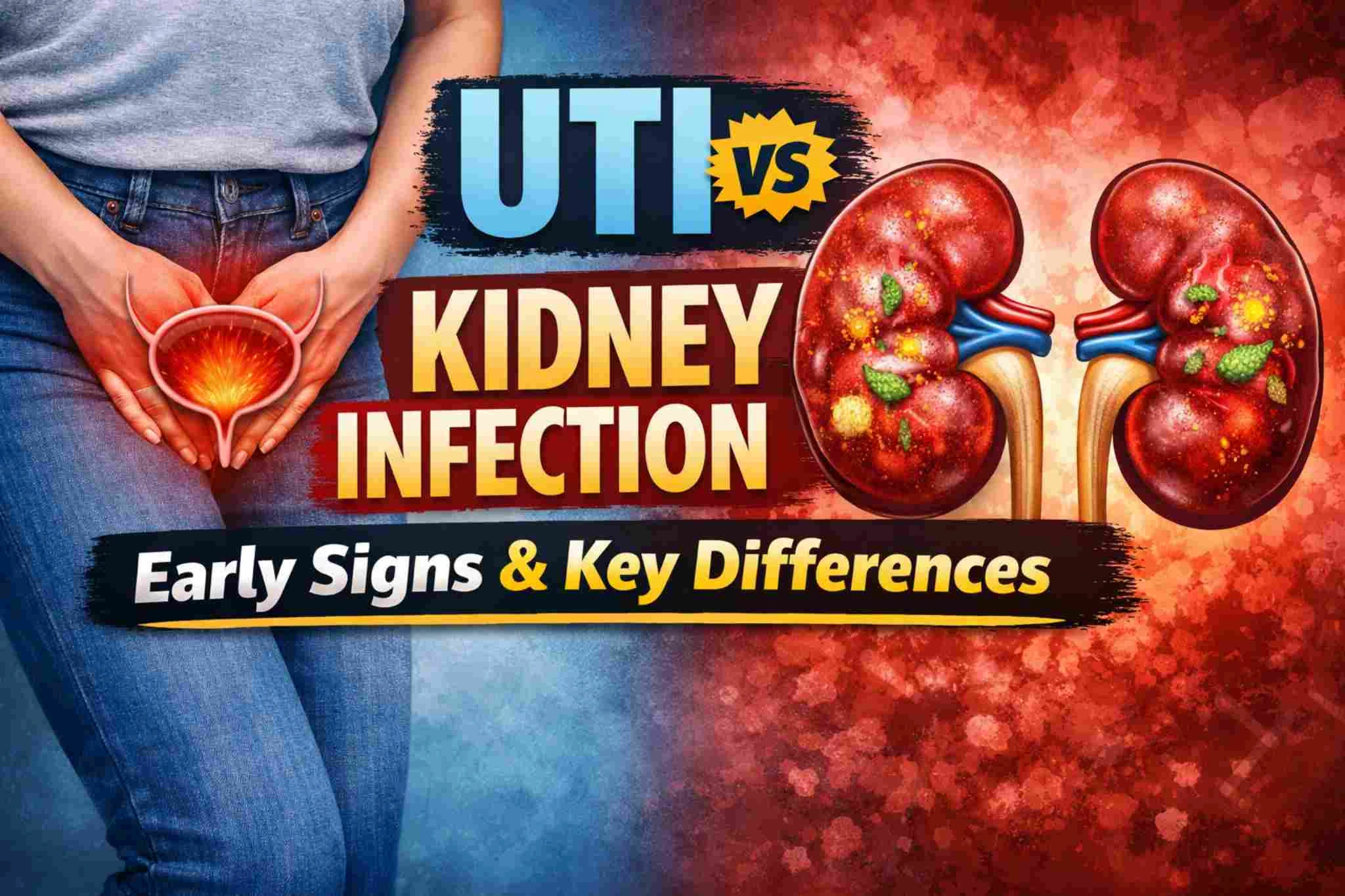 UTI vs Kidney Infection: Early Signs and Key Differences